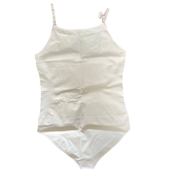 Shapermint Empetua Open Bust Bodysuit Shaper Panty Shapewear Tan Sz XXL 73003 - Picture 4 of 6